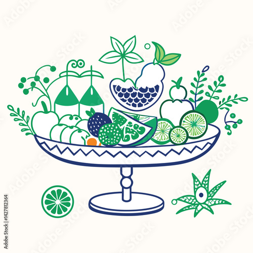 Colorful vegetables and fruits vegan food in rainbow colors Medium pile of assorted fresh and bright fruit Fruits Icons – A huge set includes 78 types of colorful fruits with names. The icons were dra
