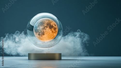 Encased Moon: A Mystical Sphere