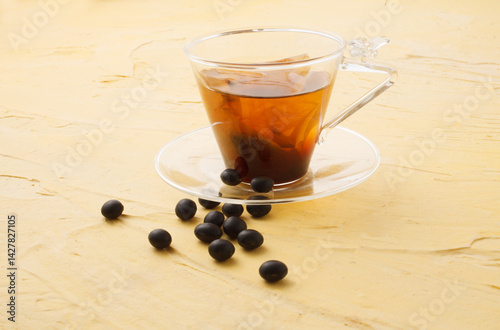 黒豆茶　スタジオ撮影