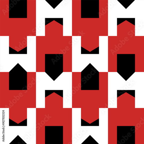 Abstract geometric seamless...