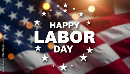 American Pride Labor Day Banner