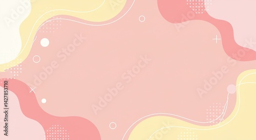 A pop abstract background design that stands out in thumbnails