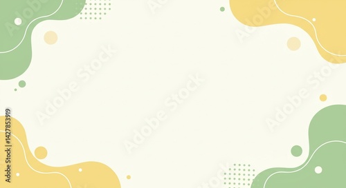 A pop abstract background design that stands out in thumbnails