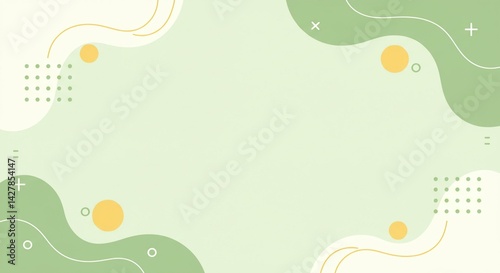A pop abstract background design that stands out in thumbnails
