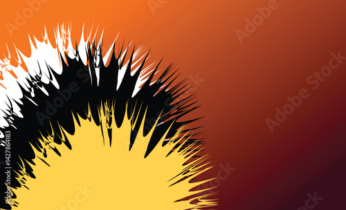 Abstract background design, the colorful vector background uses for advertising, book page, paintings, printing, mobile backgrounds, book, covers, screen savers, web page,