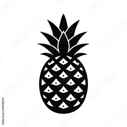 pineapple isolated on white background