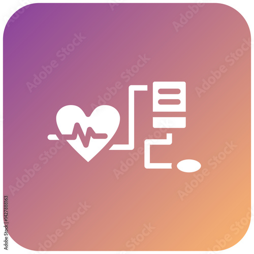 Vector Design Blood Pressure Icon Style