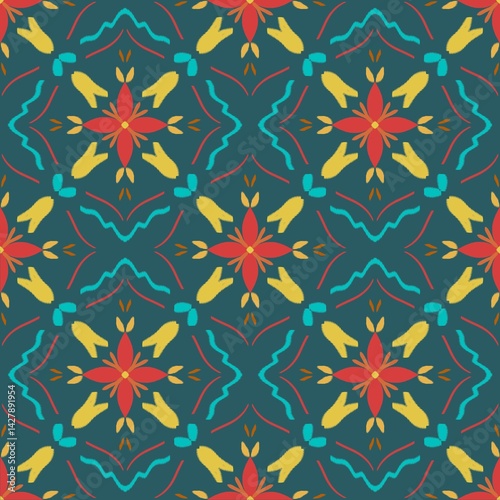 seamless floral background