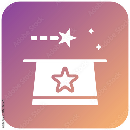 Magic Trick Icon Style