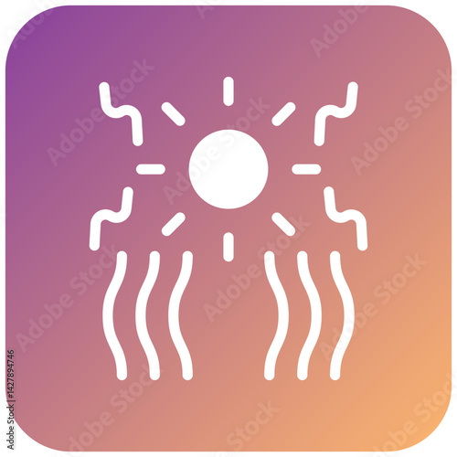 Heat Wave Icon Style