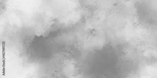Abstract black and gray grunge with dark cement wall texture. White and ash messy wall stucco texture background. Gray aquarelle painted realistic fog or mist smoky textured