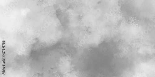 Abstract black and gray grunge with dark cement wall texture. White and ash messy wall stucco texture background. Gray aquarelle painted realistic fog or mist smoky textured