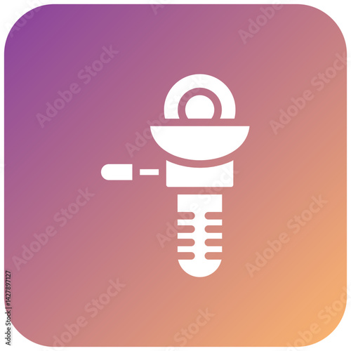 Grinder Tool Icon Style