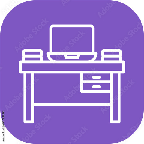 Laptop Workspace Icon