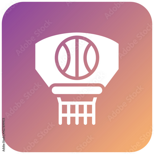 Basketball Icon Style