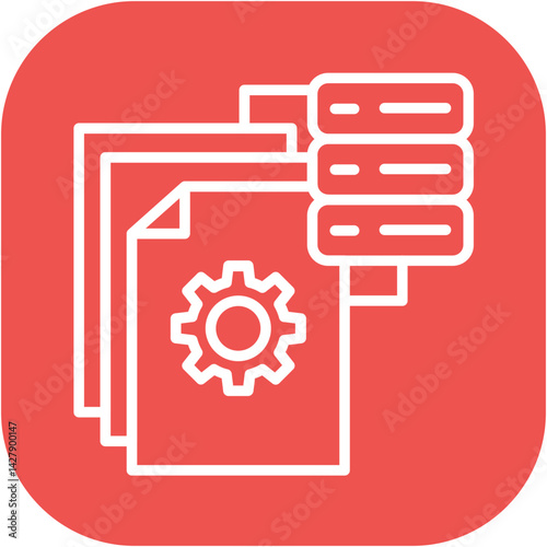 Batch Processing Icon