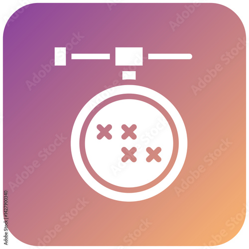 Cross Stitch Icon Style