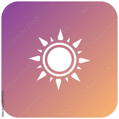 Sun Icon Style