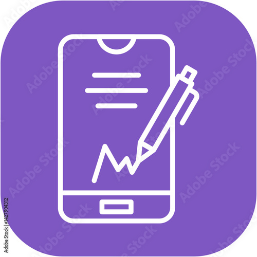 Digital Signature Icon