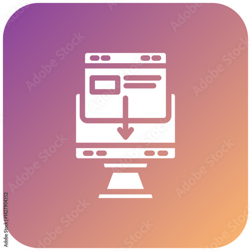 Landing Page Icon Style