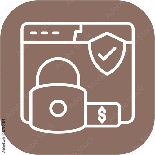 Safe E commerce Icon