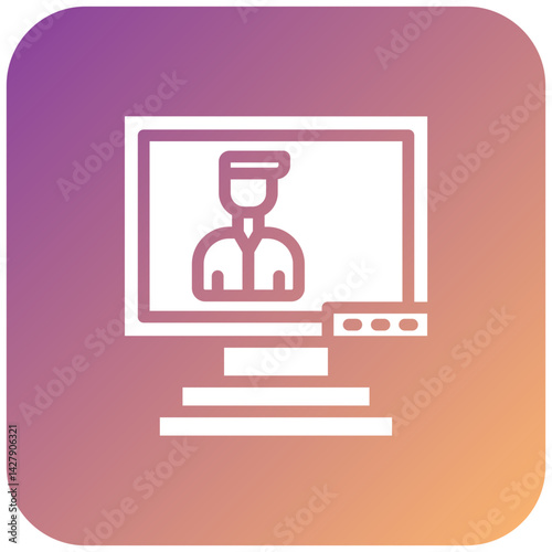 Online Meeting Icon Style