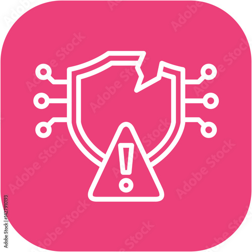 Cybersecurity Threat Icon