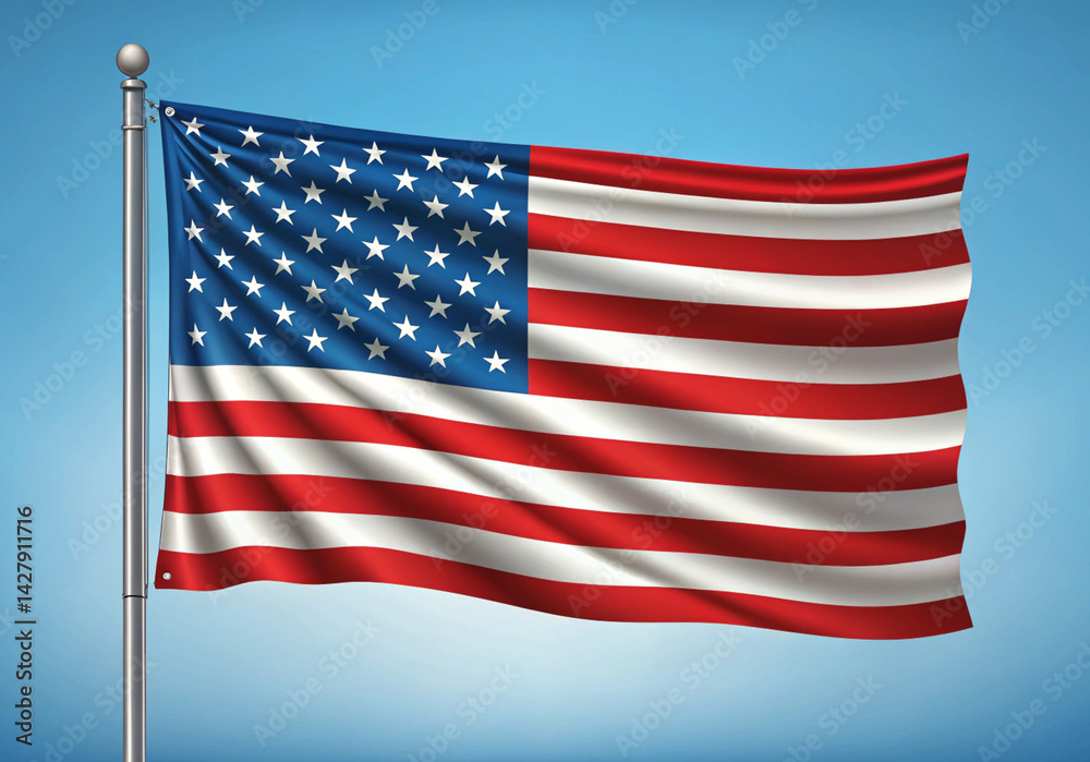 Fototapeta premium アメリカ合衆国の国旗