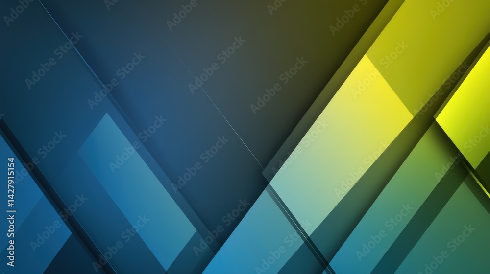 Geometric abstract design with vibrant color gradients.