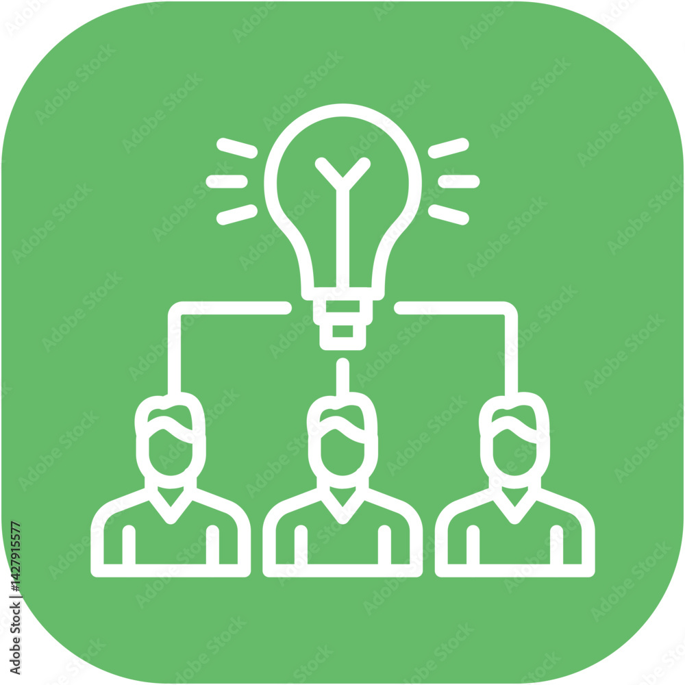 Brainstorming Icon Brainstorming Icon