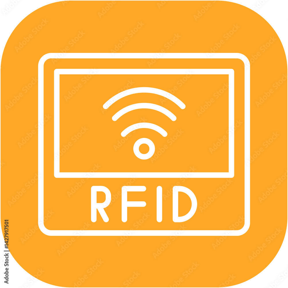 RFID Sensor Icon RFID Sensor Icon
