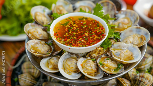 Steamed food