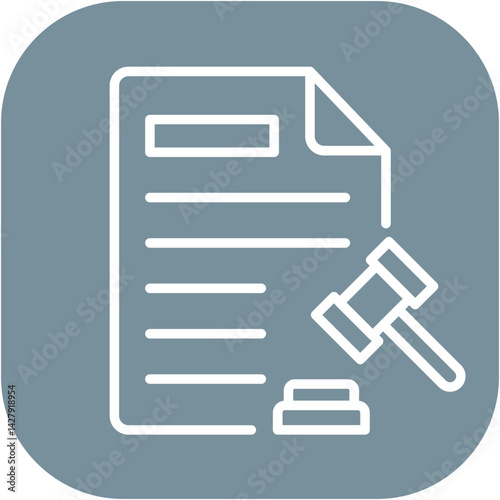 Legal Documents Icon