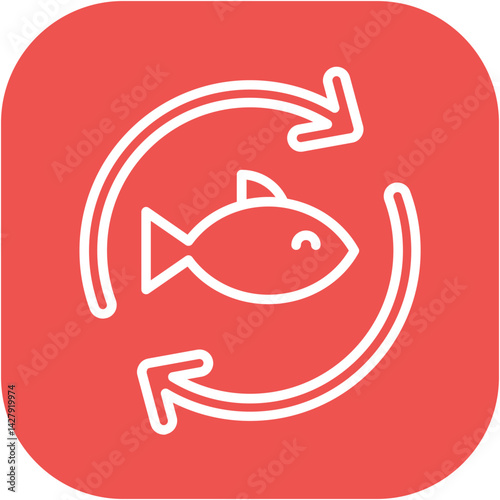Sustainable Fishing Icon