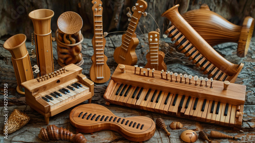wooden musical