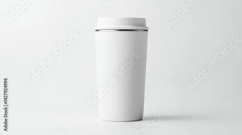 White Insulated Travel Mug