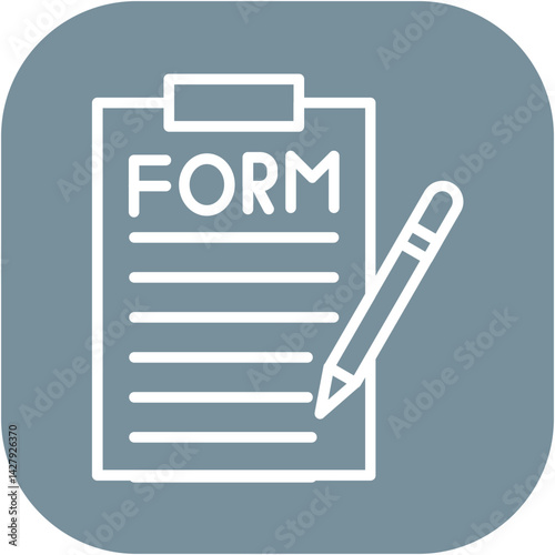 Application Form Icon