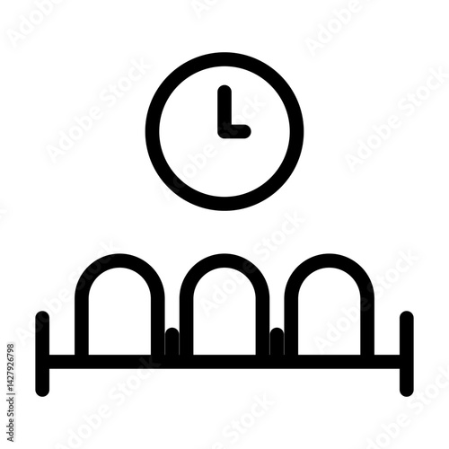 party blower line icon