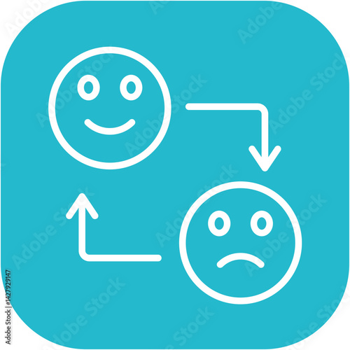 Emotional Rollercoaster Icon