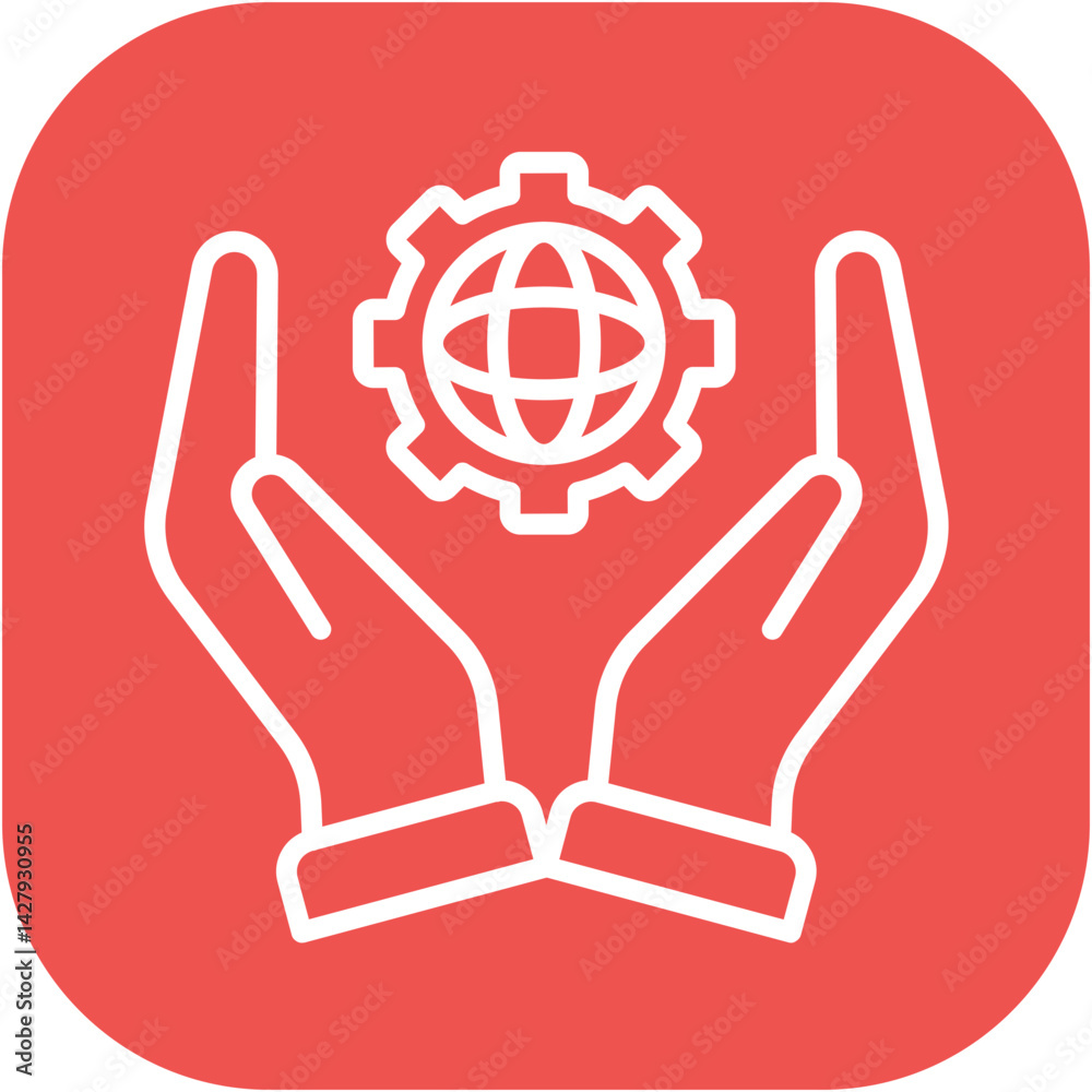 Obraz premium Corporate Governance Icon