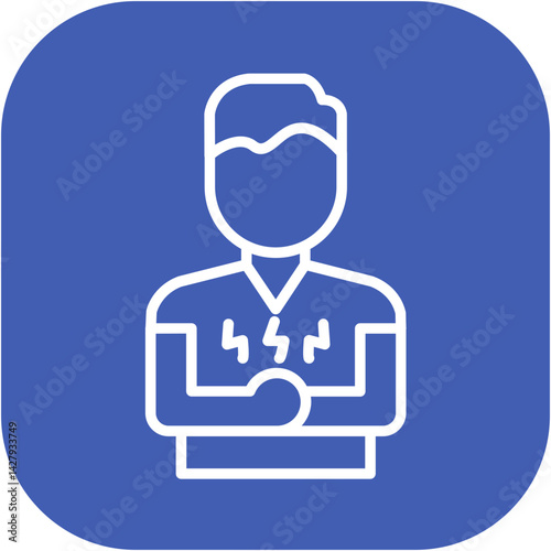 Abdominal Pain Icon