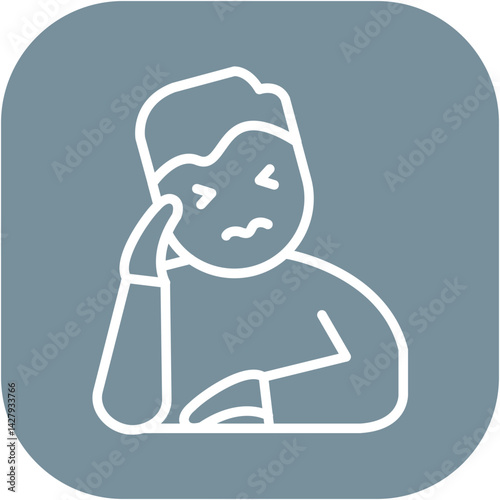 Difficulty Concentrating Icon