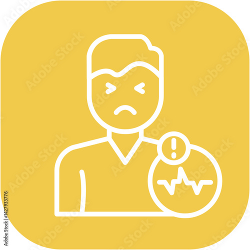 Elevated Heart Rate Icon