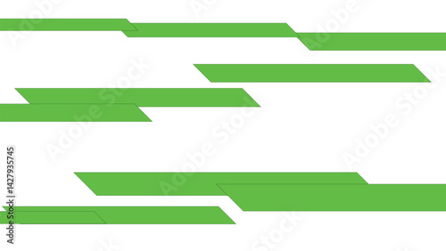 Abstract Diagonal Yellow Lines on White Background