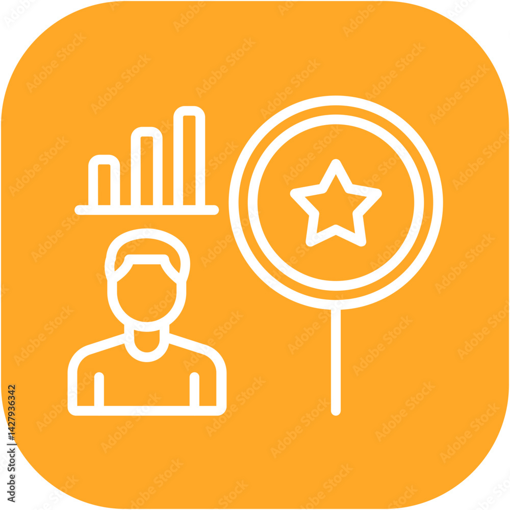 Qualitative Research Icon Qualitative Research Icon