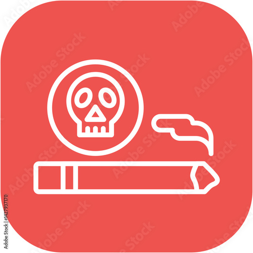 Smoking Dangers Icon