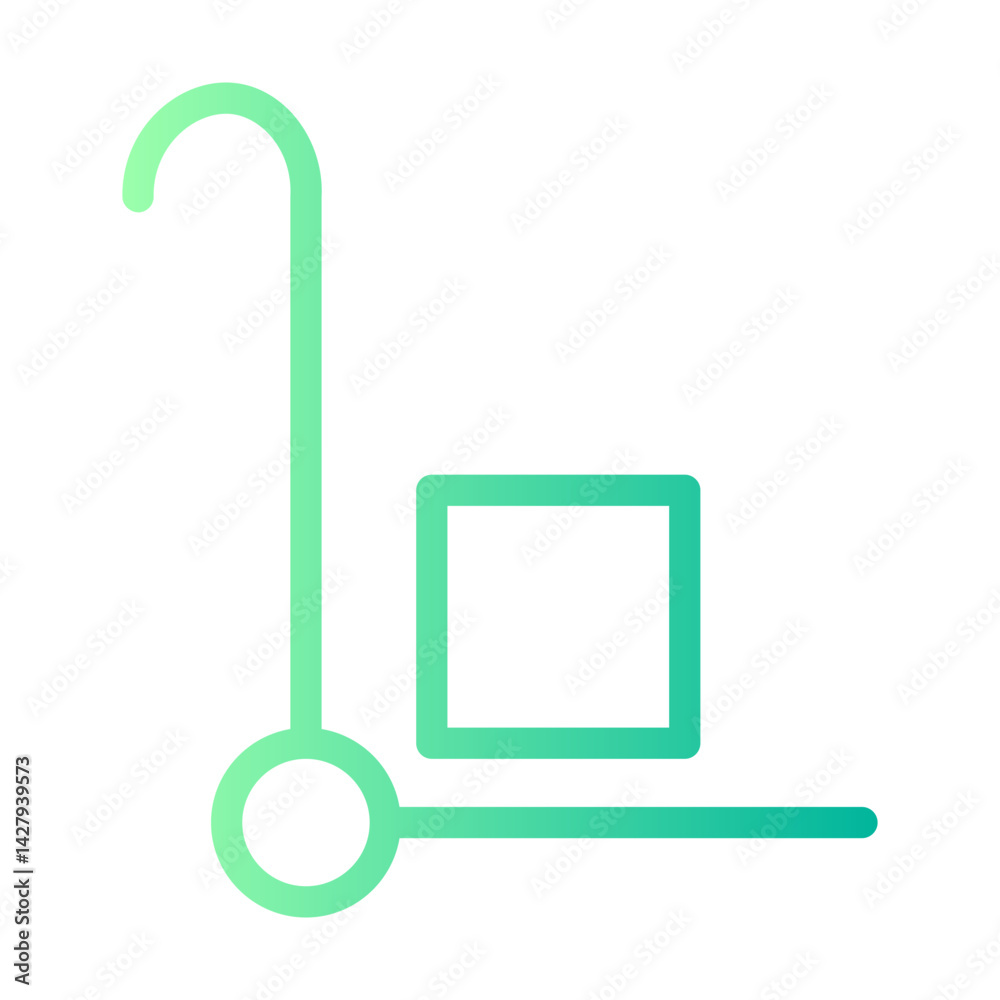 bracelet gradient icon bracelet gradient icon