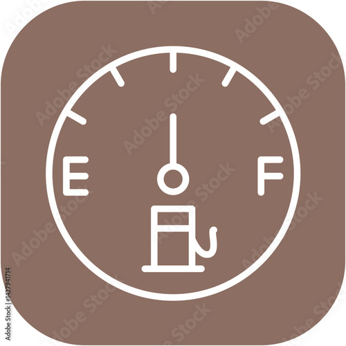 Out of Gas Icon