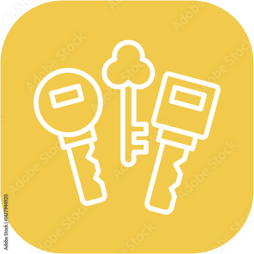 Key cutting Icon