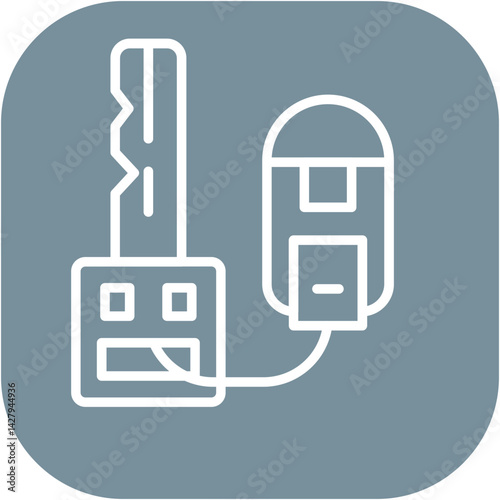 Key fob Icon